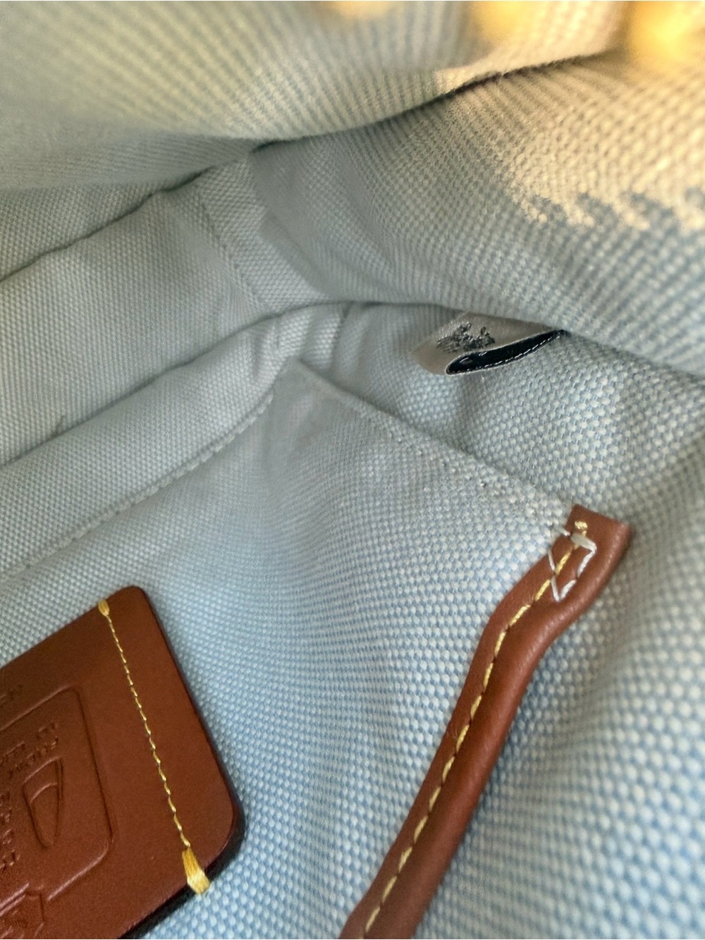 🩵Coach curve Zip Bag CA411🩵 - Picture 11 of 12